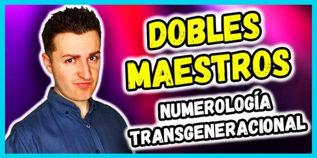 dobles maestros en numerologia